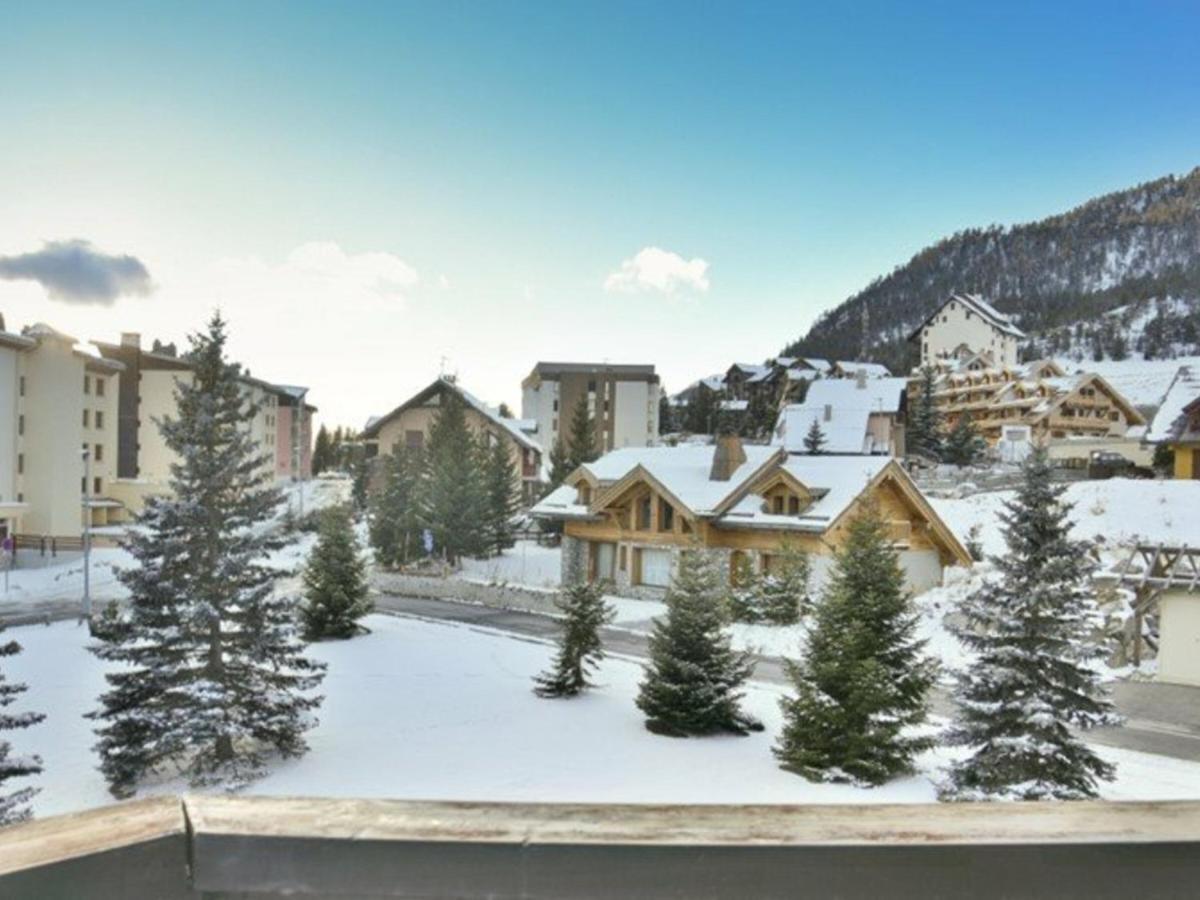 Studio Renove Pour 3 Au Centre De Montgenevre Avec Parking - Fr-1-266-166 Eksteriør billede